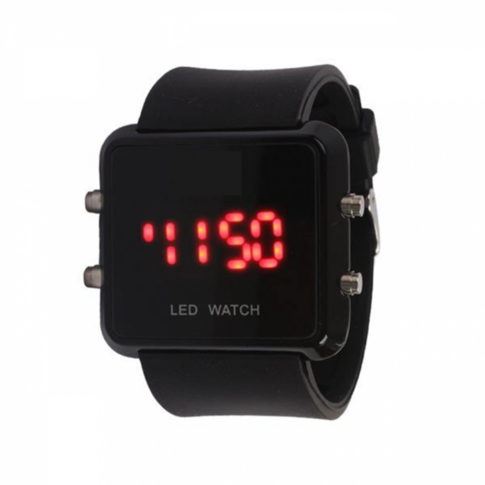 Наручные LED-часы (черные) a004972