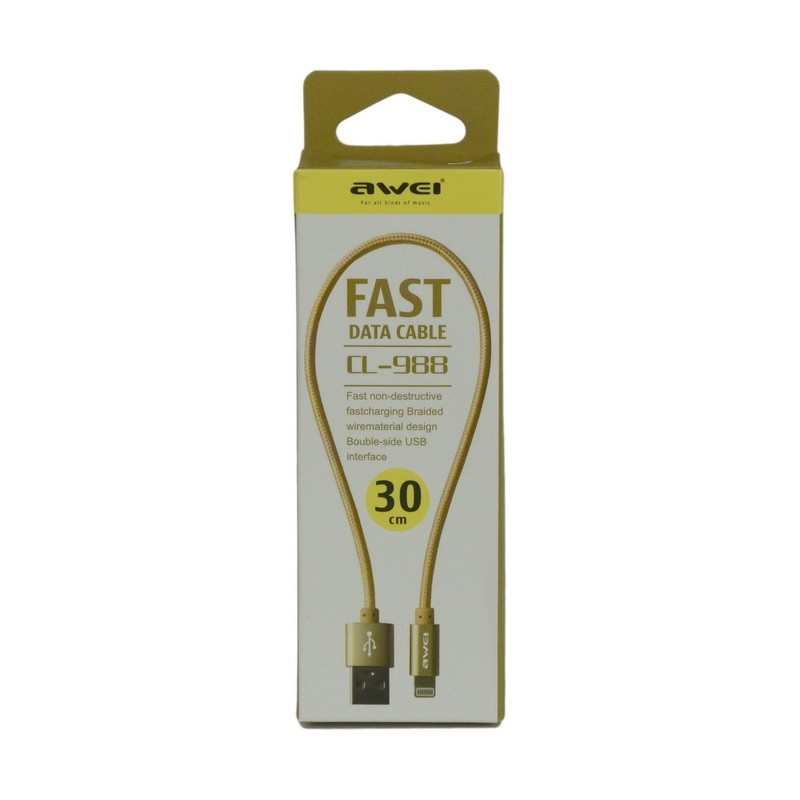 Кабель Lightning Fast Data Cable AWEI CL-988