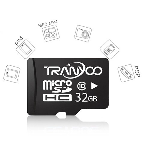 Карта памяти TranYoo C10 Micro SD класс 10, 32 Гб