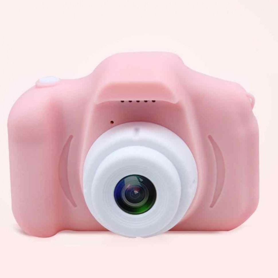 Детский цифровой мини фотоаппарат, розовый