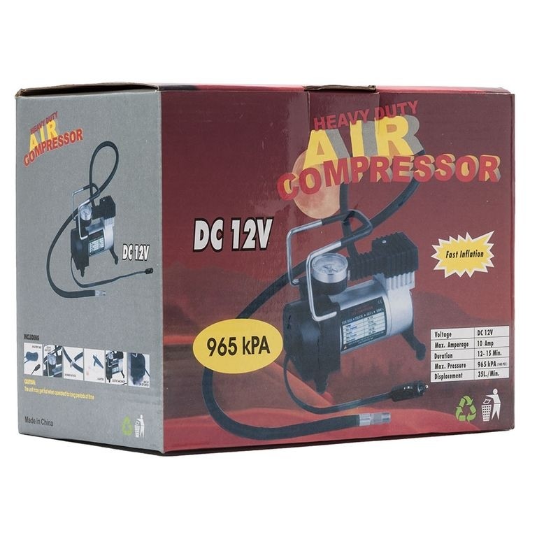 Автомобильный компрессор Heavy Duty Air Compressor DC-12V