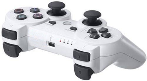 Беспроводной геймпад Dualshock 3 для Sony PS3 белый