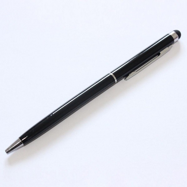 Стилус ручка шариковая для смартфонов и планшетов, черный