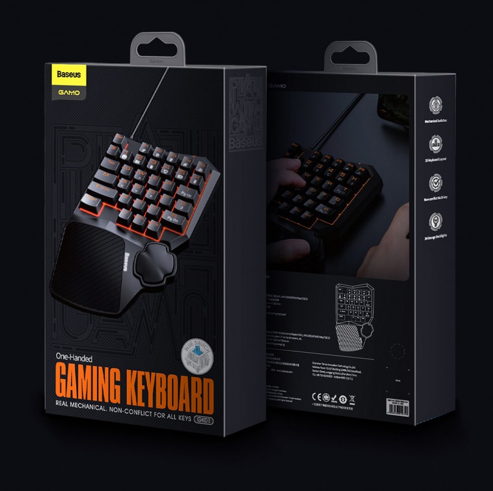 Игровая клавиатура для геймеров Baseus Gaming Keyboard