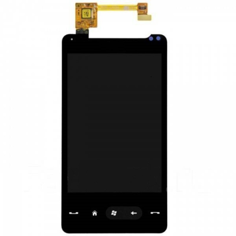 Дисплей с тачскрином для  HTC HD Mini черный