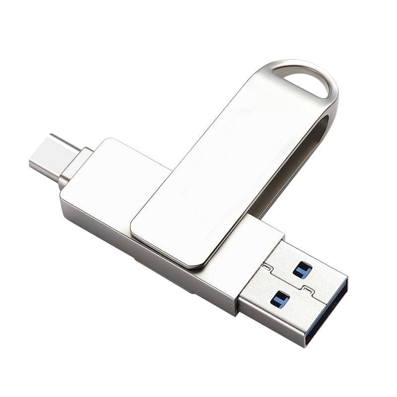 Флешка 3 в 1 для USB / iPhone / Type-C, 64 Гб