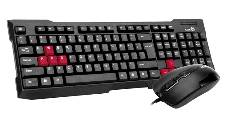 Комплект LDK-1700 клавиатура с мышкой