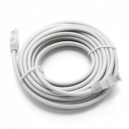 LAN кабель патч-корд Категория 5E серый, 30м
