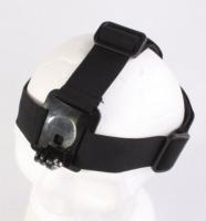 Крепление на голову/шлем, модель А ( антискользящая силиконовая лента )