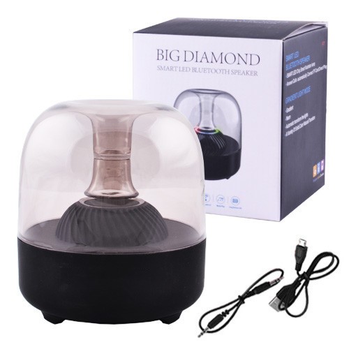 Беспроводная Bluetooth колонка Big Diamond, коричневая