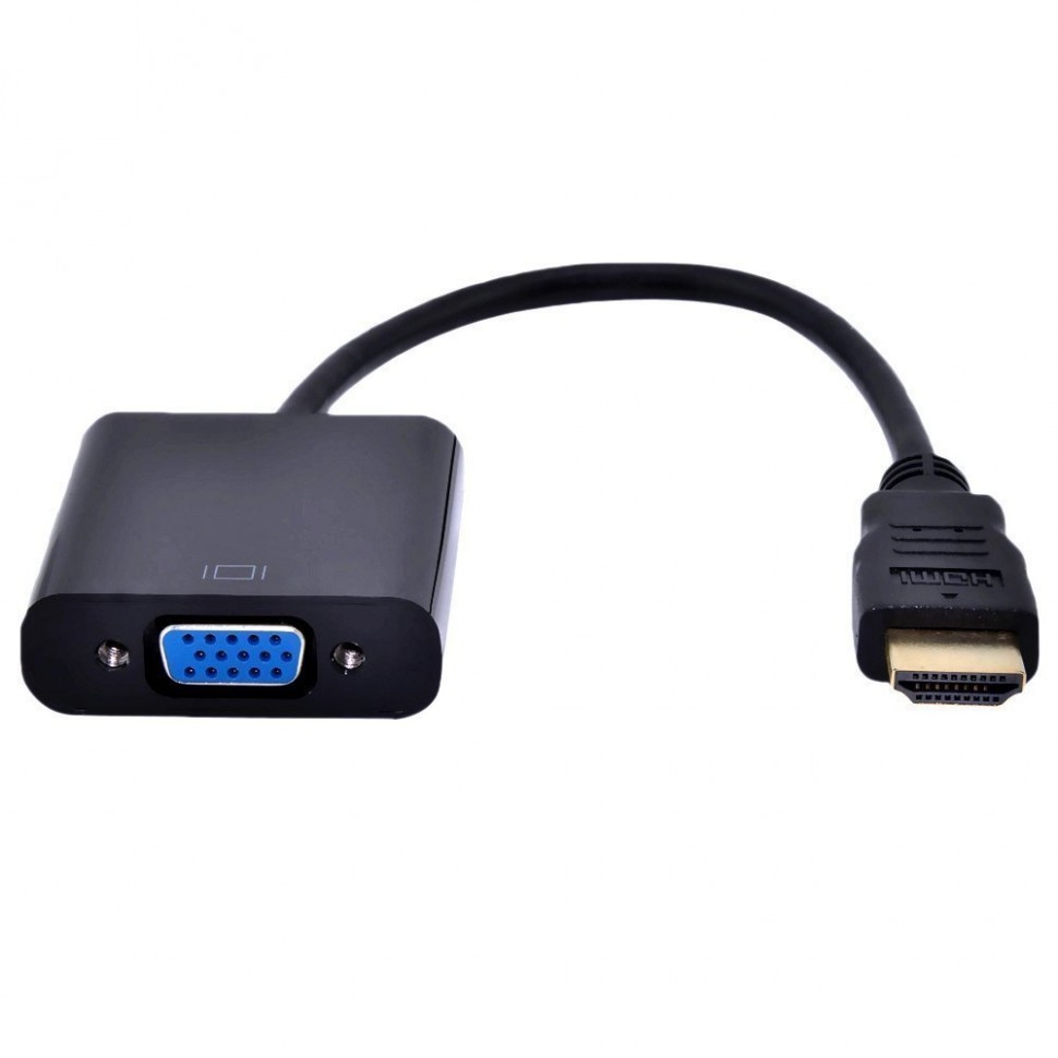 Нет изображения через переходник hdmi vga