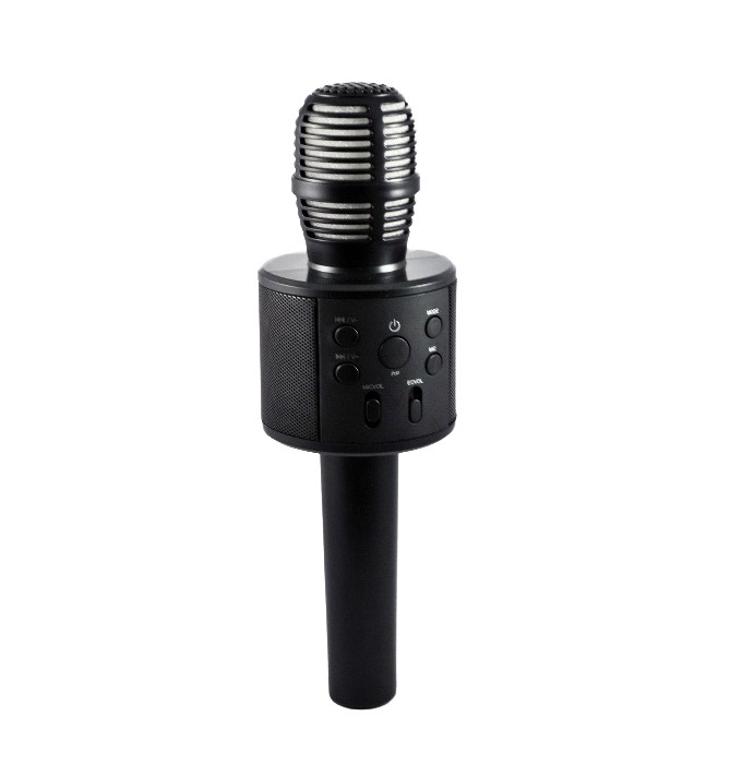 Беспроводной караоке-микрофон Q858 черный