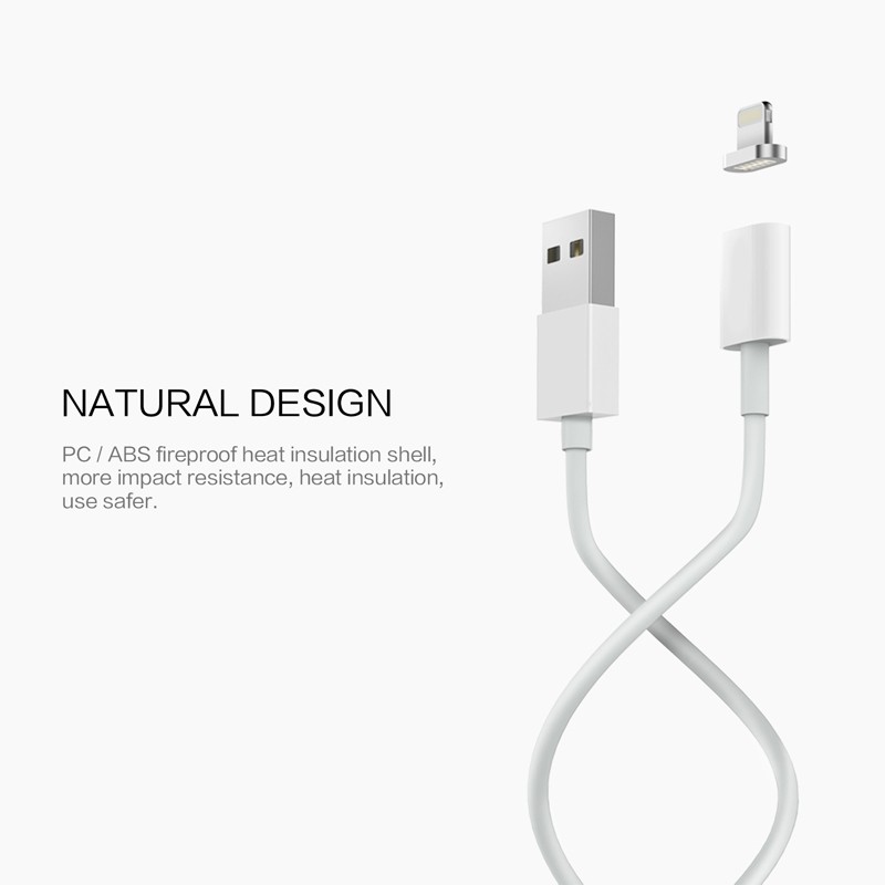 Магнитный дата-кабель для Apple Lightning + micro-USB