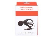 Проводной микрофон Professional lavalier mic Jack 3.5 мм, черный