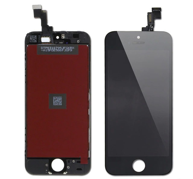 Дисплей с тачскрином для iPhone 5S, черный