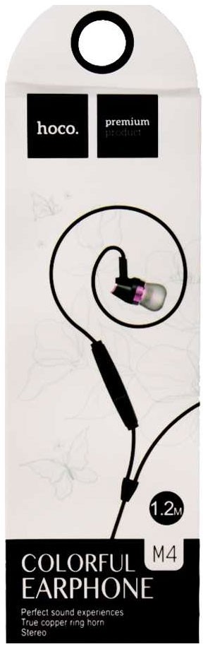 Проводные наушники с микрофоном Hoco M4 Colorful Earphone