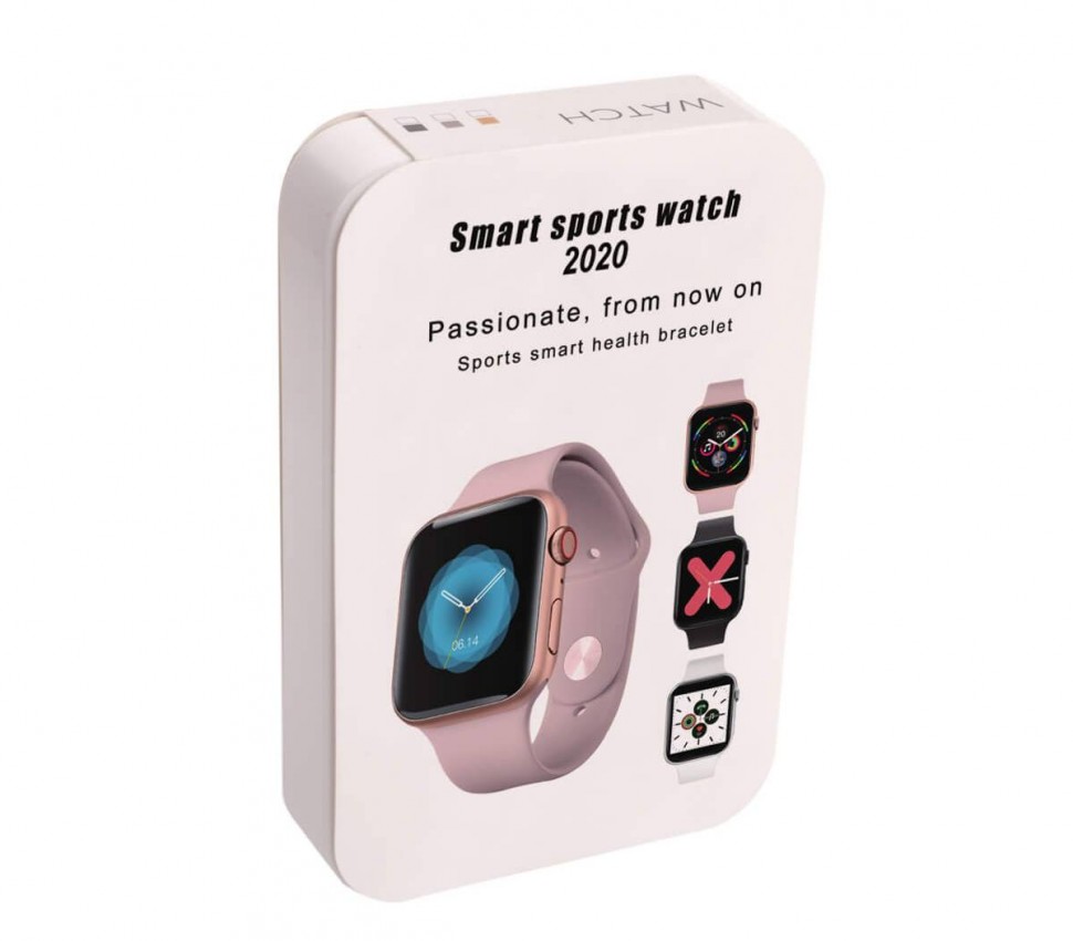 Спортивные умные часы I7S Smart Sports Watch, розовые