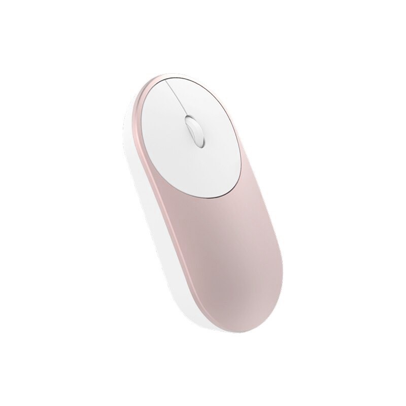 Беспроводная мышь 2 в 1 Bluetooth 4.0 + 2.4 ГГц, розовая