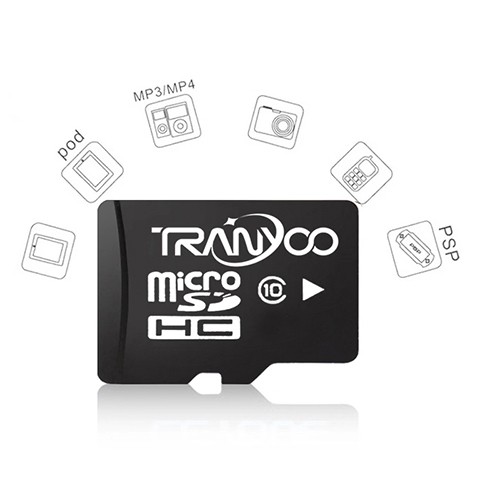 Карта памяти TranYoo C10 Micro SD класс 10, 4 Гб