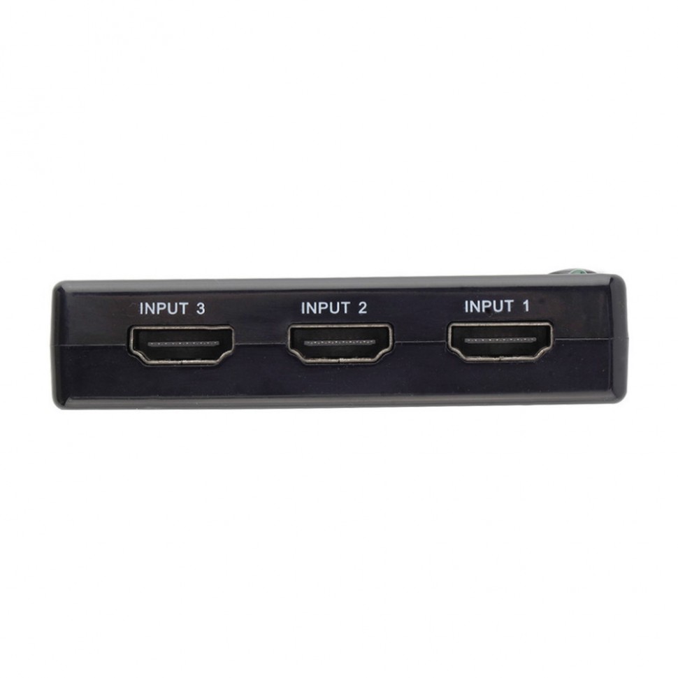 Разветвитель сплиттер HDMI на 3 монитора (3 входа - 1 выход)
