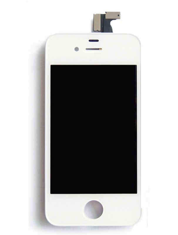 Дисплей с тачскрином для iPhone 4S, белый