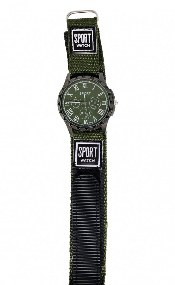 Часы наручные Sport Watch, темно-зеленый
