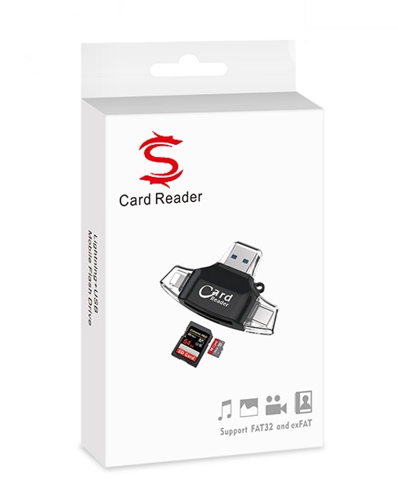 Card Reader для iPhone / Android / Type-C / USB