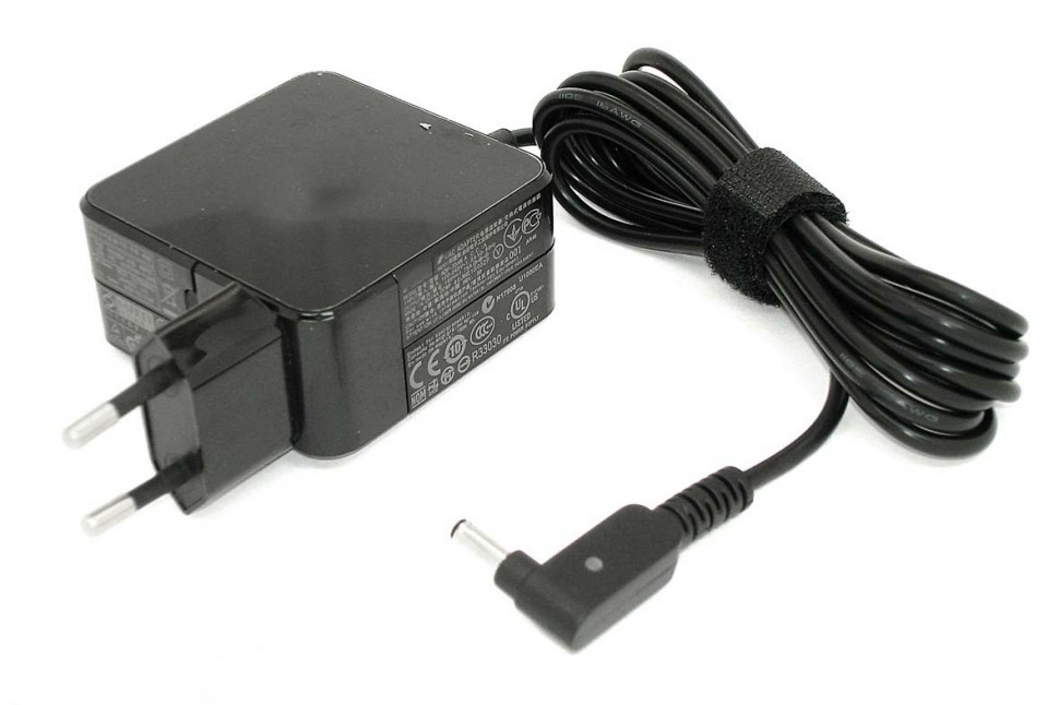 СЗУ (блок питания) для ноутбуков Asus 19V 1.75A 4.0 x 1.35 + сетевой кабель