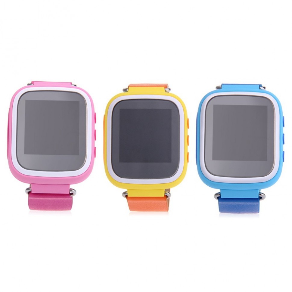 Детские GPS часы Smart Baby Watch Q60s желтые