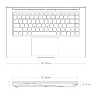 Ноутбук RedmiBook 16 Enhanced Edition (Intel Core i5 1035G1/16GB/512GB SSD/Ge Force MX350) Grey