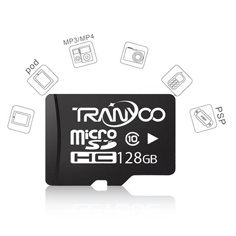 Карта памяти TranYoo C10 Micro SD класс 10, 128 Гб