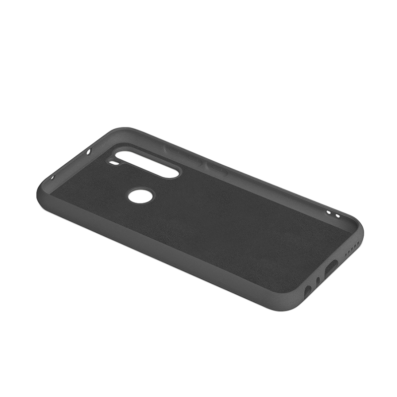 Чехол с микрофиброй для Xiaomi Redmi Note 8 DF xiOriginal-02 черный