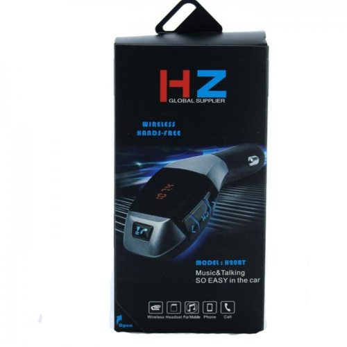 Автомобильный FM модулятор с дисплеем HZ H20BT