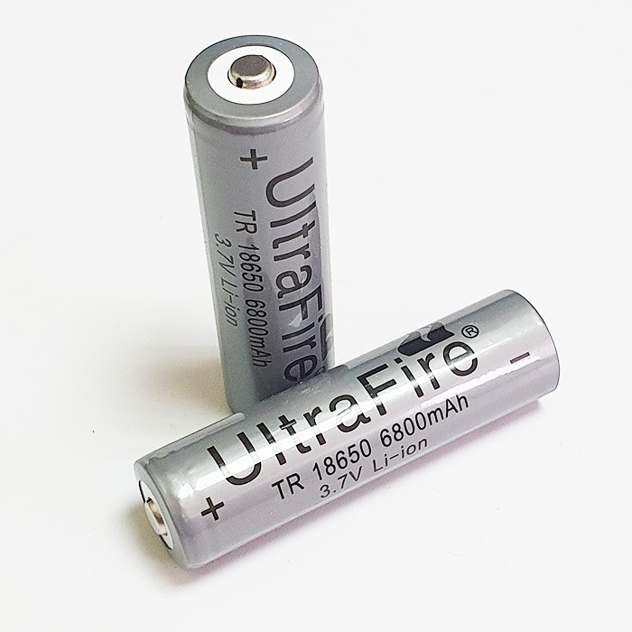 Аккумуляторная батарейка 18650 6800mah 3.7v li-ion
