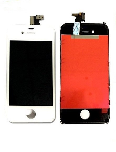 Дисплей с тачскрином для iPhone 4, белый